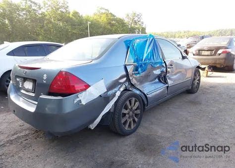 2007 Honda Accord 3.0 Se из США, поврежденный, VIN 1HGCM66487A014040